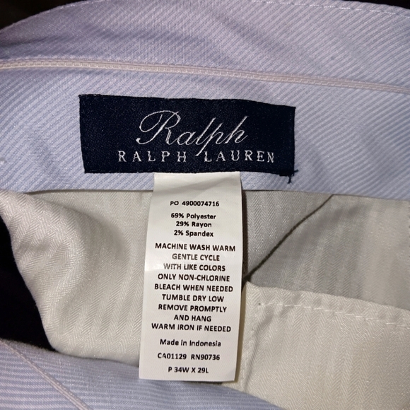 Ralph Lauren Dress Pants 36W/29H - Picture 7 of 7